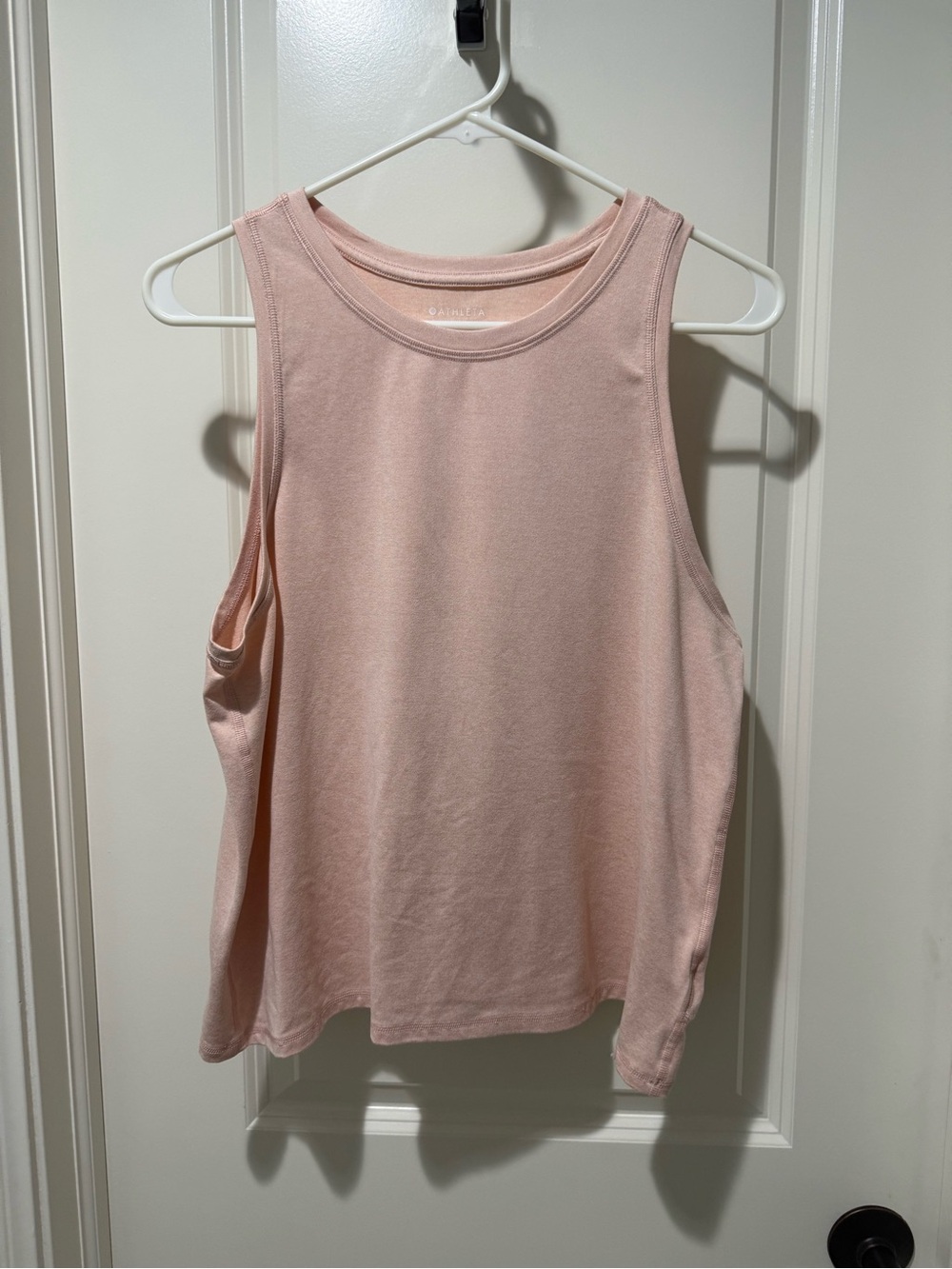 Athleta Uptempo Pink Muscle Tank Top - Soft Sleeveless Women's Top